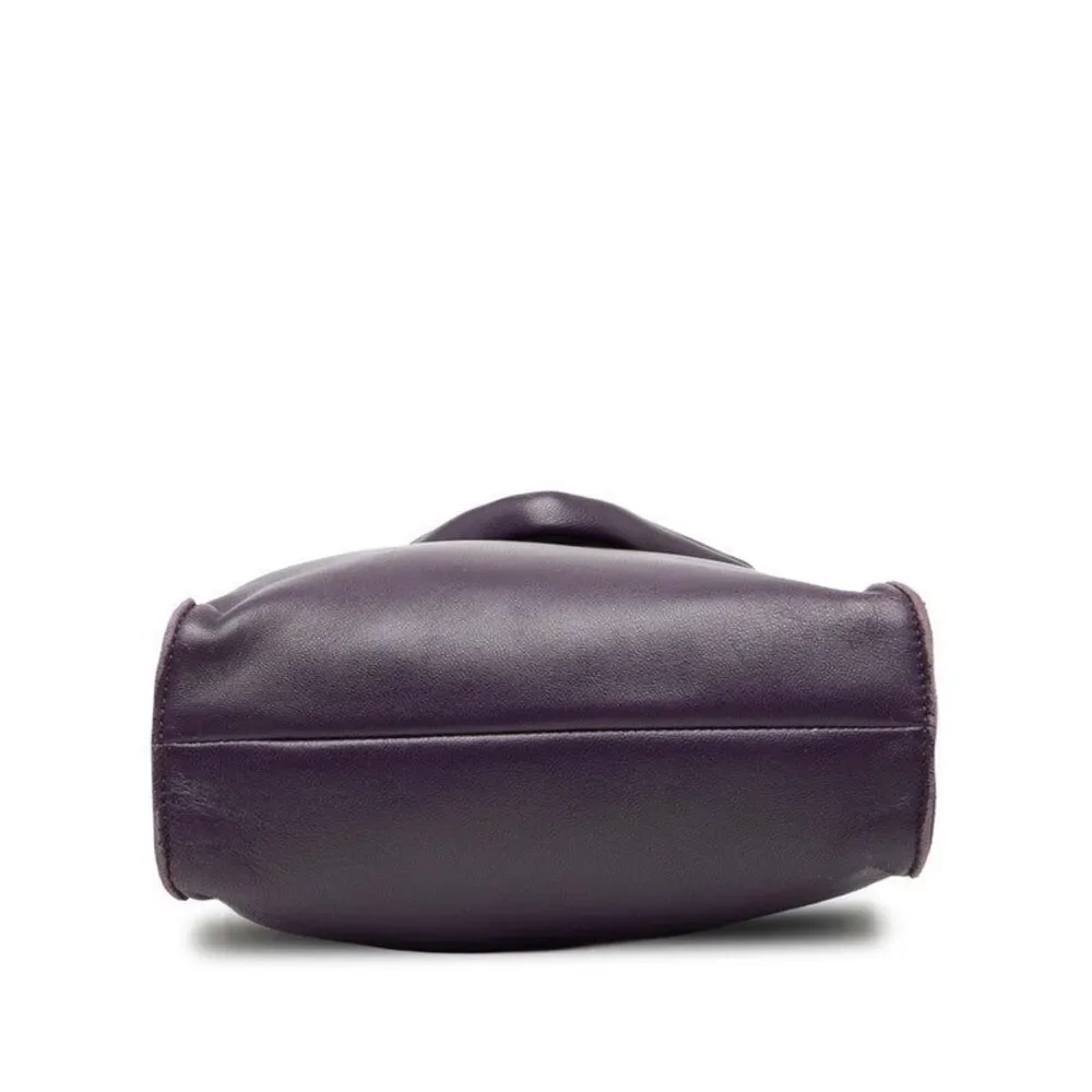 Prada Triangle Logo Tote Bag